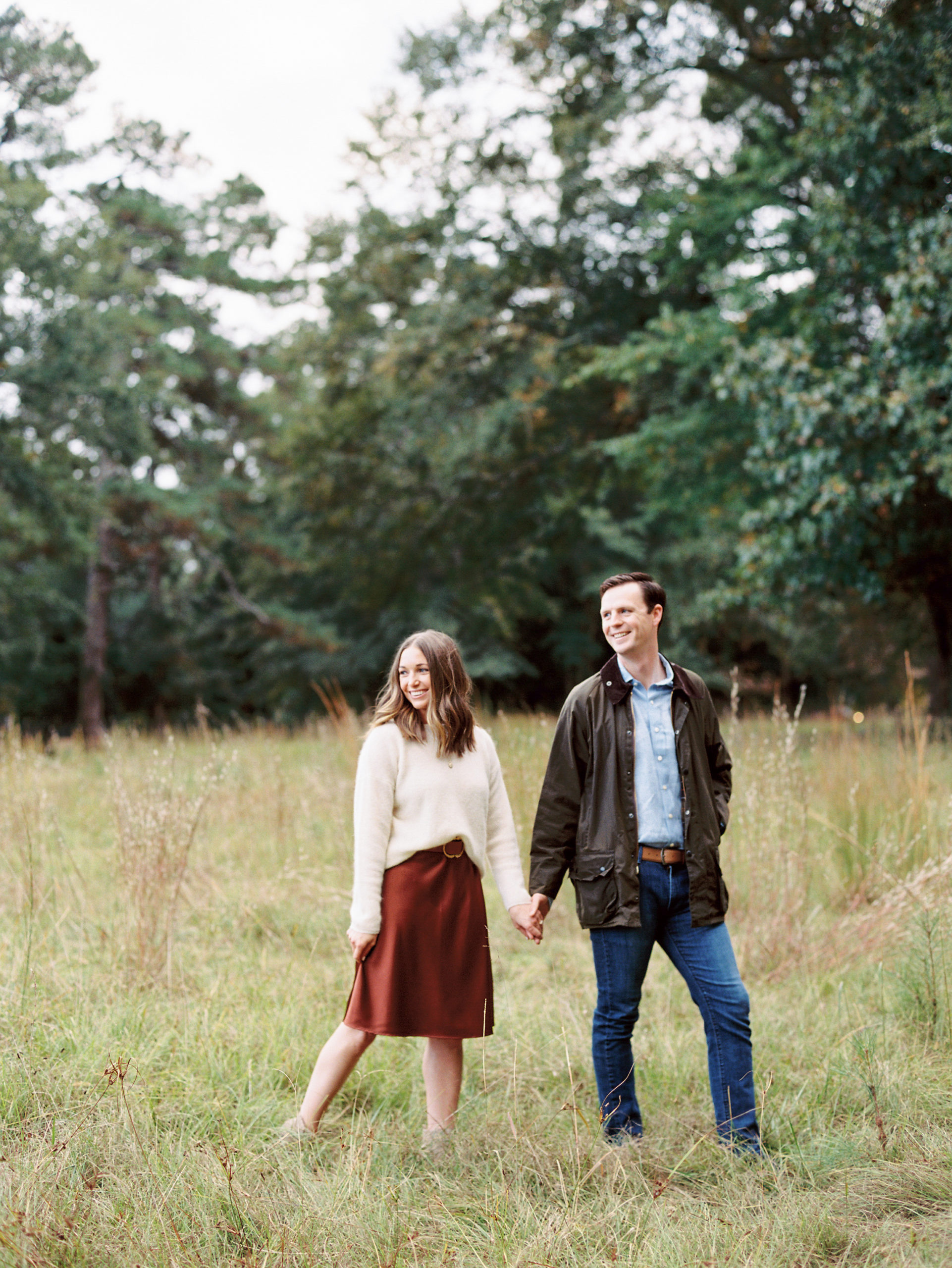 Engagement Session  at Weymouth Center in Pinehurst, NC
